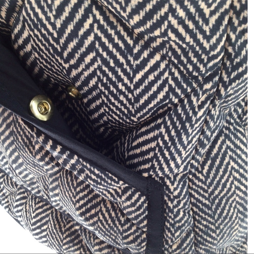 J. Crew‎ Herringbone Quilted Vest Jacket size S 60% down 20% waterfowl feathers - Picture 13 of 15